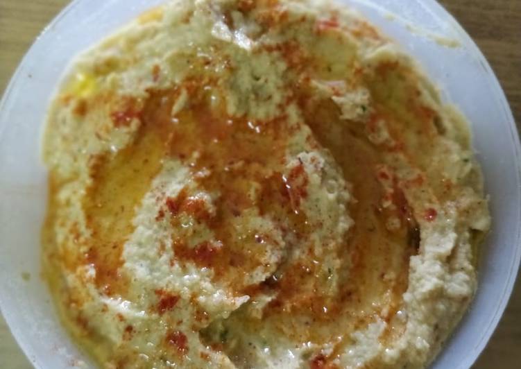 Recipe of Ultimate Hummus with lil twist