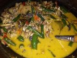 Gulai ikan cue (gereh besek)