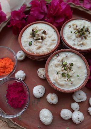 বয়েল্ড মাখানা ক্ষীর (boiled makhana kheer recipe in Bengali) রেসিপির প্রধান ছবি