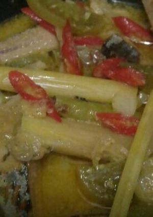 Foto resep Tongkol cuek kuah kuning