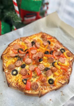 Hình của món Pizza Sandwich.