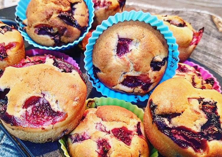 Muffin Mirtilli e Fragole