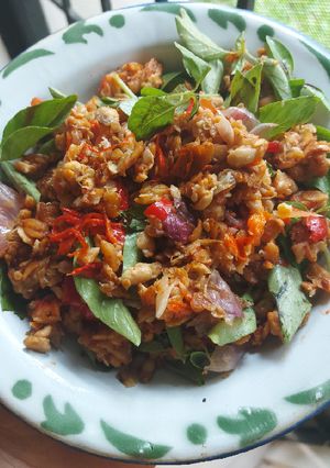 Foto resep Sambel tempe kemangi