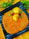 Kesari sauce with stuff jackfruit