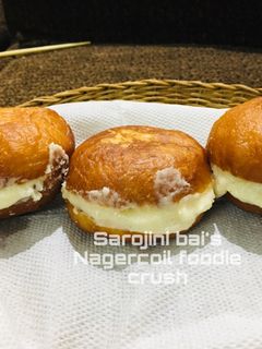 பேக்கரி ஸ்டைல் கிரீம் பட்டர்  பன் (Cream butter bun recipe in tamil) செய்முறை முக்கிய புகைப்படம்