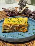 "Tonhalas", Édesburgonyás, Brokkolis Lasagne 🌱(Vegán)