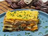 "Tonhalas", Édesburgonyás, Brokkolis Lasagne 🌱(Vegán)