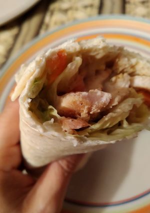 Una foto de Durum kebab a mi manera