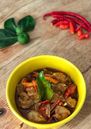 Foto resep Oseng Mercon Kikil Sapi (Pedas Asam)