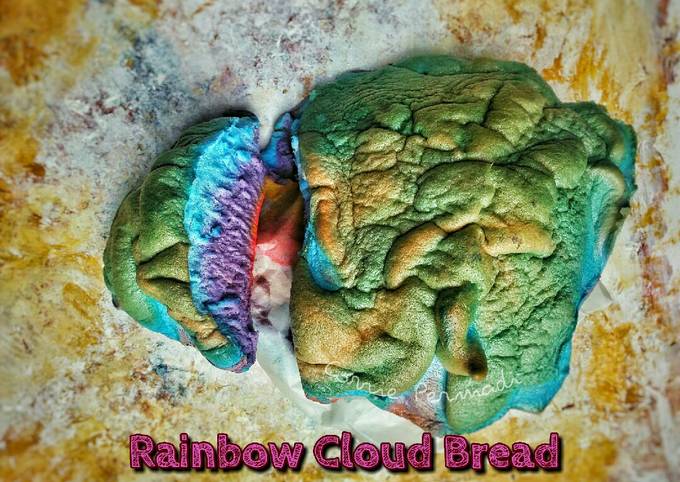 Rainbow Cloud Bread