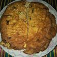 Telur dadar isi sisa isian martabak tahu