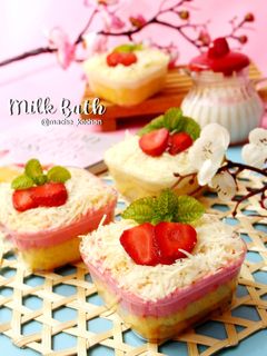 Foto resep Milk Bath Enak dan Lembut