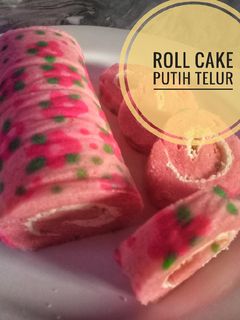 Foto resep Roll cake putih telur kukus