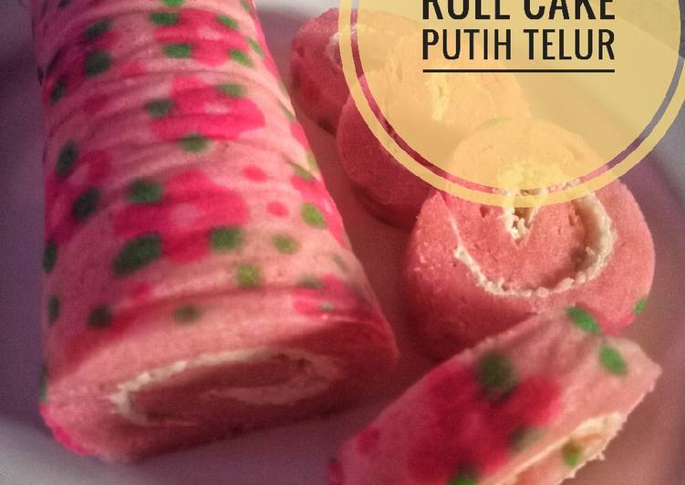 Roll cake putih telur kukus