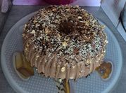 Une photo de entremet café