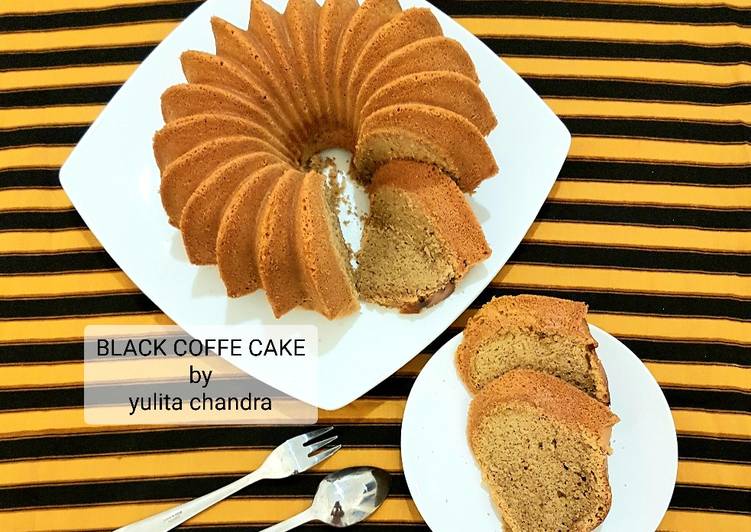 Cara Gampang Membuat BLACK COFFEE CAKE / BOLU KOPI yang Lezat Sekali