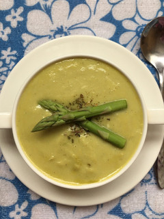 Foto resep Super Creamy Asparagus Soup