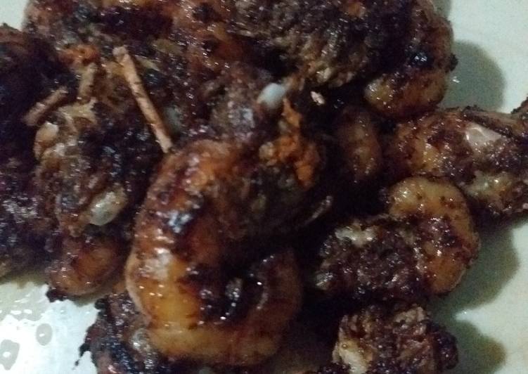 Recipe of Speedy Spiced crispy shrimp