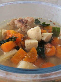 Foto resep Sayur sop baso ayam enak