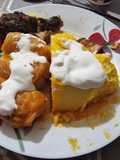 Sarmale with polenta