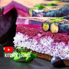 A picture of Blueberry Cheesecake 🫐 | Cheesecake Without Baking.