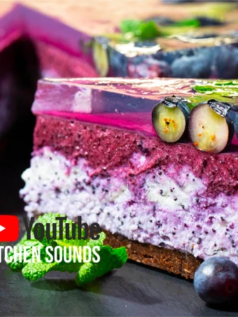 Easy Ways Make|Recipe} Blueberry Cheesecake 🫐 | Cheesecake Without Baking the Can Spoil the Tongue, Appealing