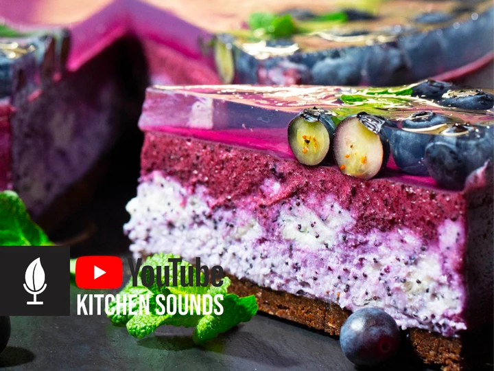 Easy Ways Make|Recipe} Blueberry Cheesecake 🫐 | Cheesecake Without Baking the Can Spoil the Tongue, Appealing