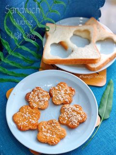 Hình của món Sandwich nướng mật ong.