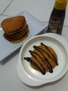 Foto resep Pancake vanila #menusarapan #day1/5