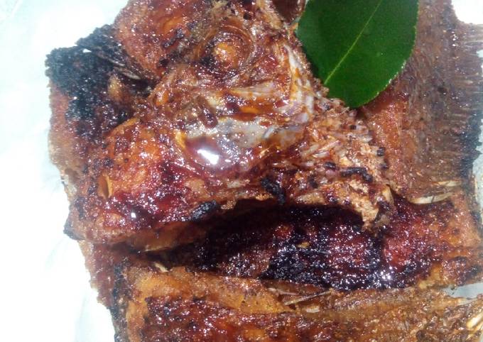 Resep 39. Ikan bakar dan sambal tomat kecap Anti Gagal