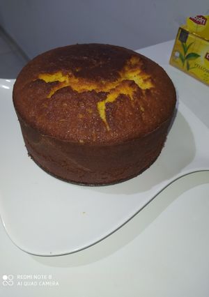 A picture of Orange cake.