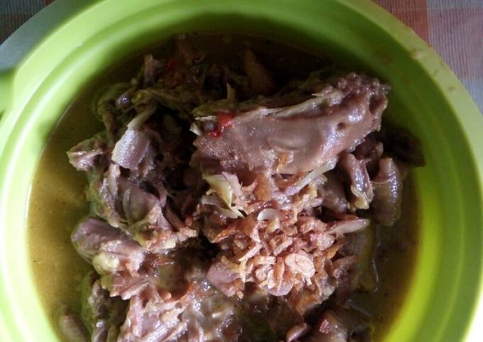 Cara Membuat Gudeg ayam kampung ala rumahan Irit Untuk Jualan