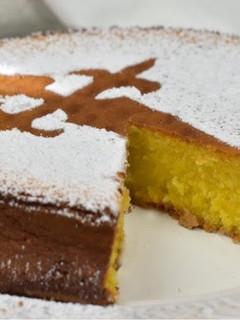 Una foto de Tarta de Santiago
