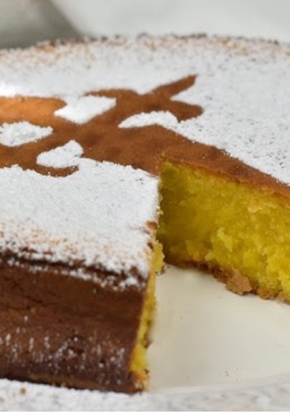 Una foto de Tarta de Santiago