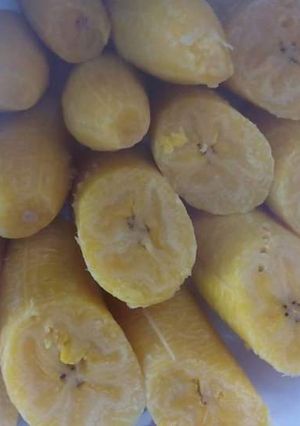 A picture of Plain ripe plantain.