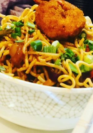 A picture of Whosayna’s Spicy Haaka Noodles.