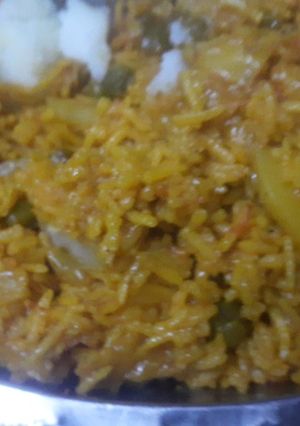 मटर पुलाव(matar pulao recipe in hindi) रेसिपी मुख्य फोटो