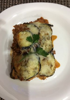 Una foto de Lasagna de berenjena