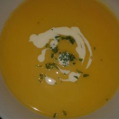 A picture of Vegetable puree soup.
