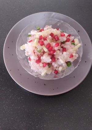 A picture of Healthy Sabudana Salad for vrat.