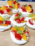 Mini Pavlovas con crema de Mascarpone!