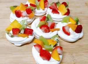 Foto principal de Mini Pavlovas con crema de Mascarpone!