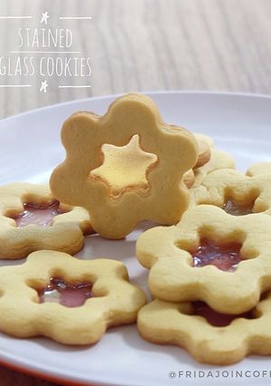 Foto resep Stained Glass Cookies