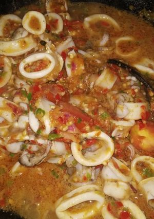 Foto resep Cumi geprek