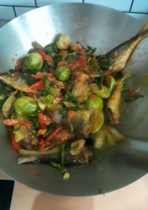 Foto resep Tauco Ikan dan Terong Hijau