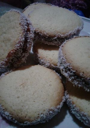 Una foto de Alfajorcitos veganos