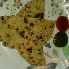 Moong daal ka cheela A picture of Moong daal ka cheela.
