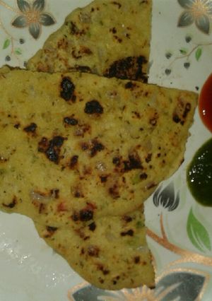 A picture of Moong daal ka cheela.