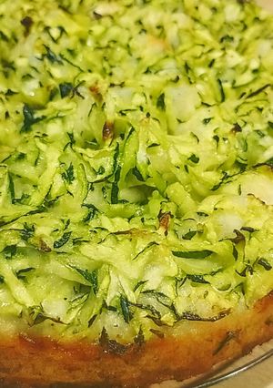 A picture of Zucchini Focaccia 🥒.
