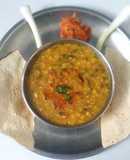 Lasuni Dal Palak Khichdi